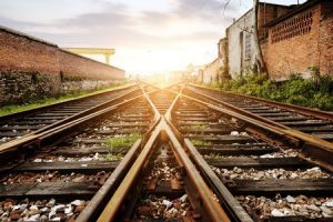 A set of railway lines